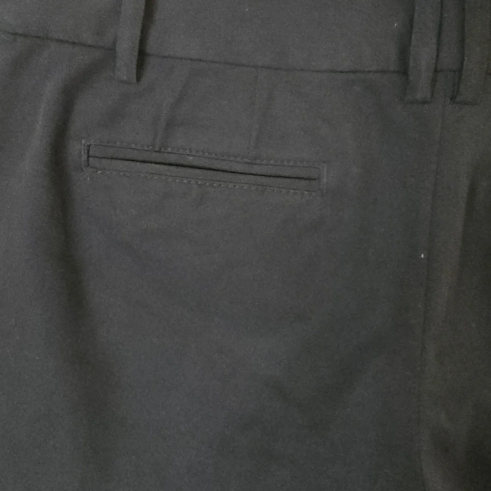 Lily Pulitzer Womens Black Mid‎ Rise Shorts with Pockets Size 6 Side Zipper